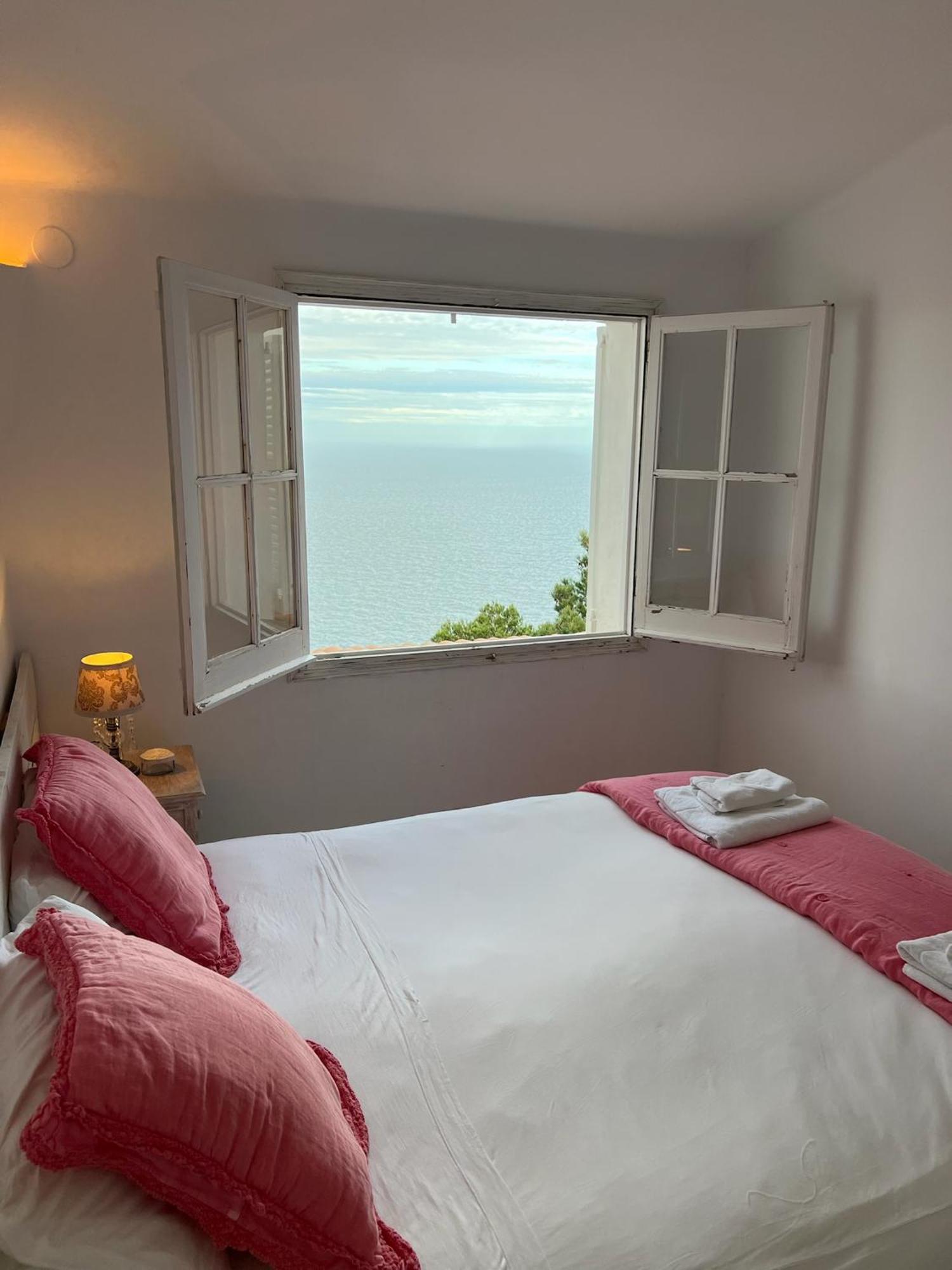 Вилла Casa Blanca De Begur Con Vistas Al Mar Y Piscina Экстерьер фото
