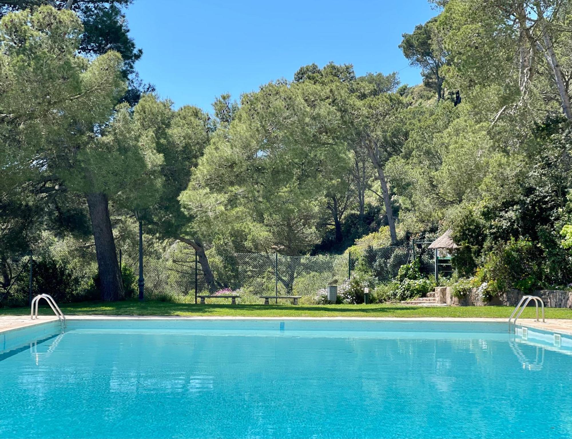 Вилла Casa Blanca De Begur Con Vistas Al Mar Y Piscina Экстерьер фото