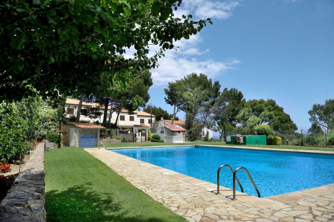 Вилла Casa Blanca De Begur Con Vistas Al Mar Y Piscina Экстерьер фото